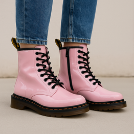 LE SANSA DEPTH CANDY PATENT - Women Boots - Collective Shoes 