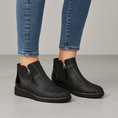 Load image into Gallery viewer, LE SANSA RONNIE BLACK CHECK - Women Boots - Collective Shoes 
