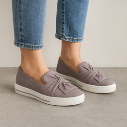 LE SANSA IZZY SILVER GREY - Women Casuals - Collective Shoes 