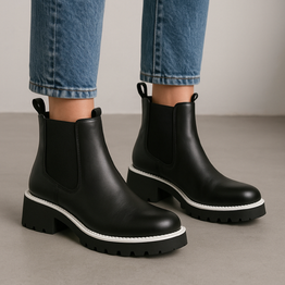 LE SANSA ELBY BLACK - Women Boots - Collective Shoes 