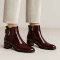 Load image into Gallery viewer, LE SANSA ROMY MERLOT - Women Boots - Collective Shoes 
