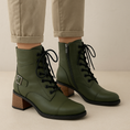 Load image into Gallery viewer, BRESLEY RANUI KHAKI - Women Boots - Collective Shoes 
