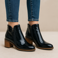 Load image into Gallery viewer, NAKED ARCHES OXLEY 2.0 NAVY PATENT - Women Boots - Collective Shoes 

