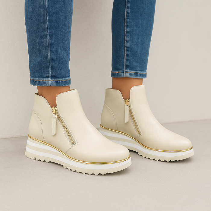 DJANGO & JULIETTE EVOL MILK - Women Boots - Collective Shoes 