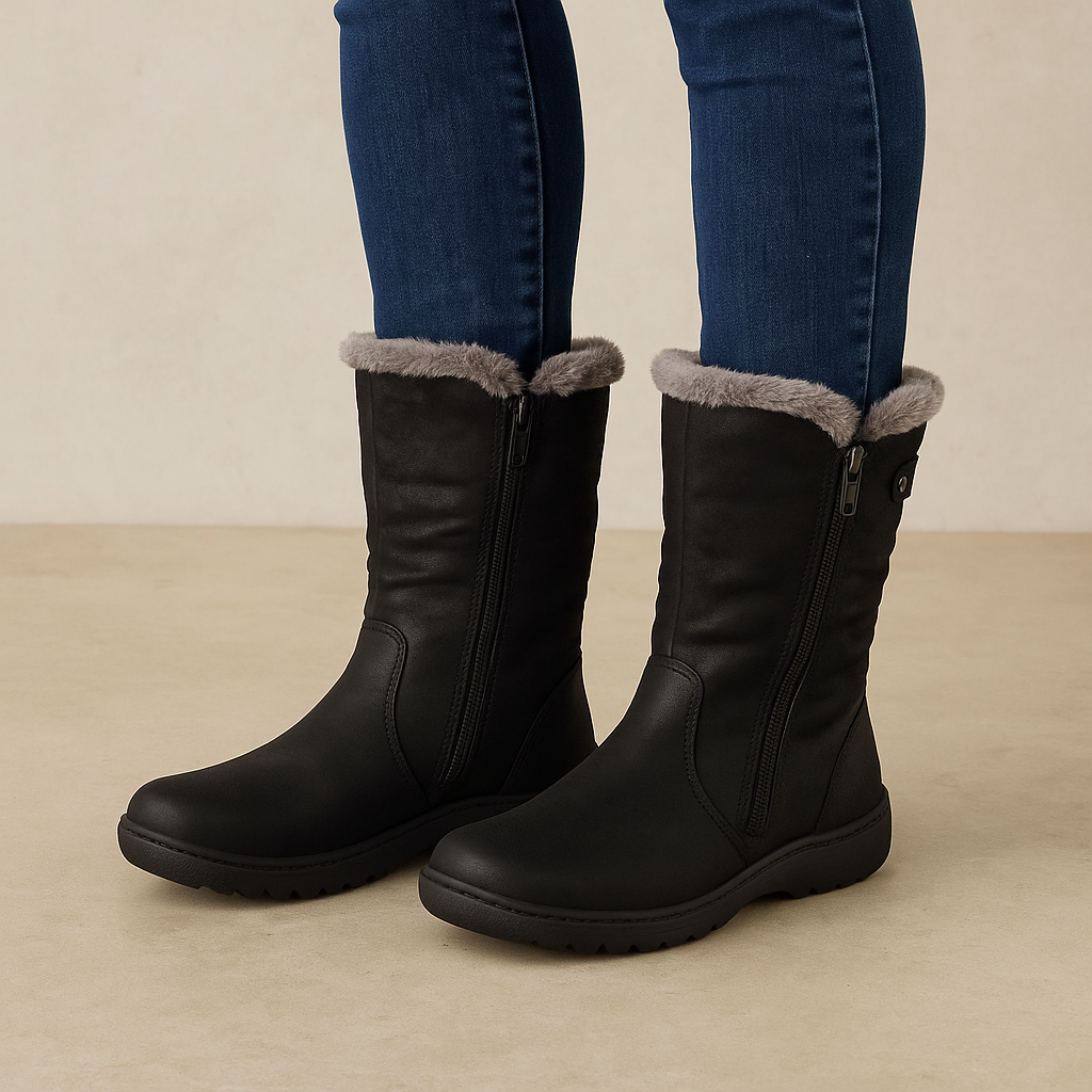 CC RESORTS GOOSE BLACK - Women Boots - Collective Shoes 