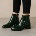 Load image into Gallery viewer, LE SANSA ANDY BOTTLE GREEN - Women boots - Collective Shoes 
