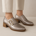 Load image into Gallery viewer, LE SANSA RICE CHAMPAGNE - Women Loafers - Collective Shoes 
