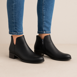 LE SANSA MARA BLACK - Women Boots - Collective Shoes 