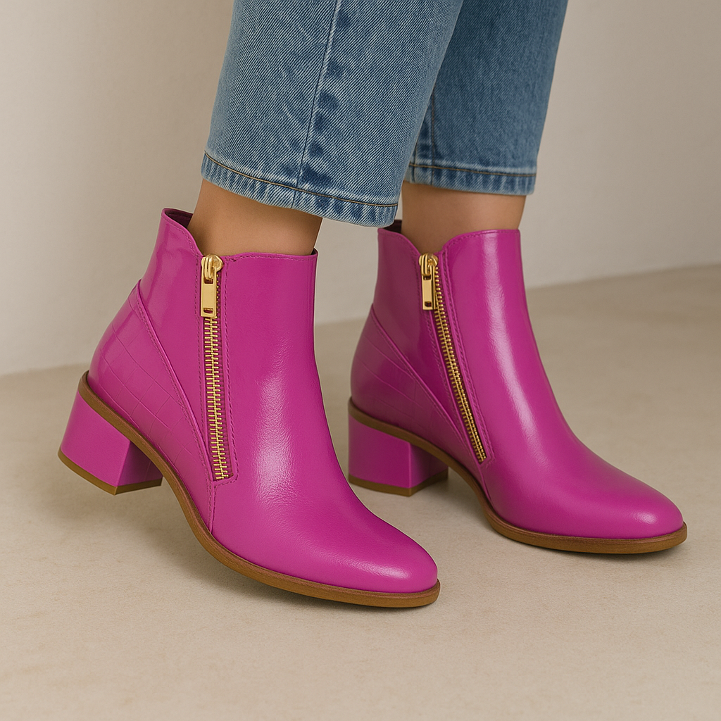 LE SANSA REFINE HOT PINK - Women Boots - Collective Shoes 