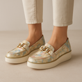 Load image into Gallery viewer, ZIERA ZURINA GOLD PASTEL - Women Loafers - Collective Shoes 
