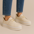 Load image into Gallery viewer, ALFIE & EVIE OPHELIA CREAM - Women Casuals - Collective Shoes 
