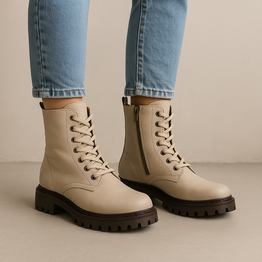 CABELLO EG163 TAUPE - Women Boots - Collective Shoes 