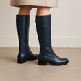 Load image into Gallery viewer, LE SANSA MEGA NAVY - Women High Boots - Collective Shoes 
