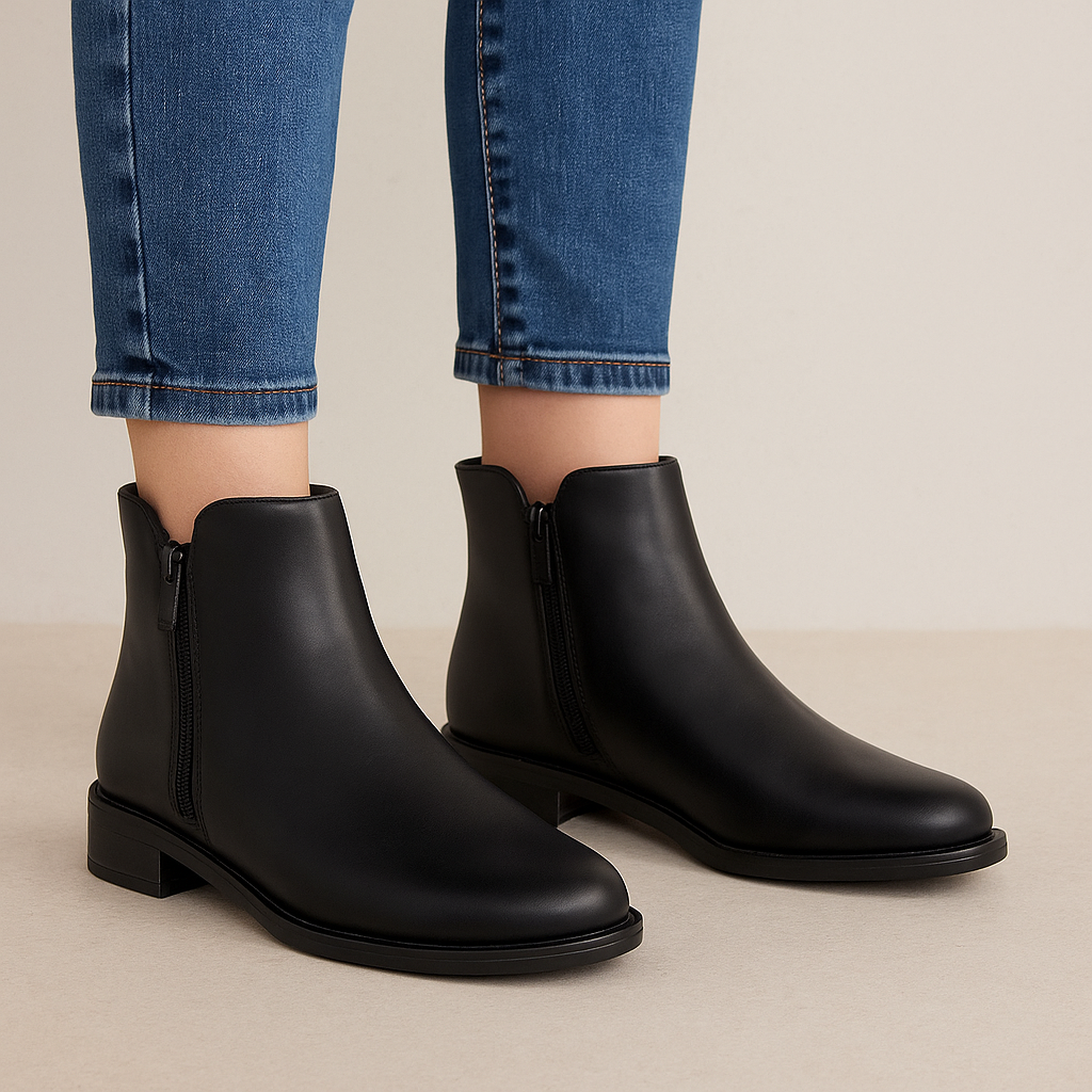 ZIERA SKYLARS BLACK - Women Boots - Collective Shoes 