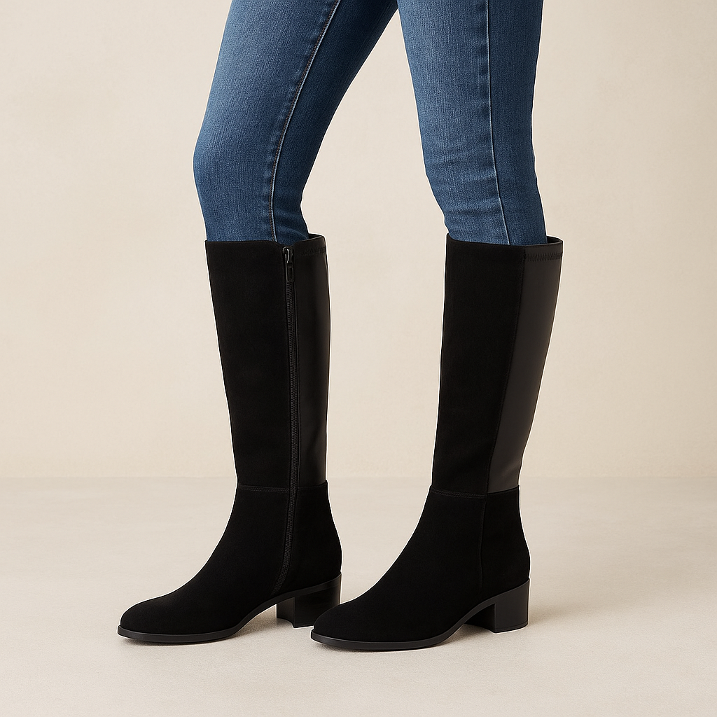 LE SANSA TRESGO BLACK SUEDE