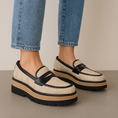 Load image into Gallery viewer, BRESLEY PAELLA NAT BLACK - Women Loafers - Collective Shoes 
