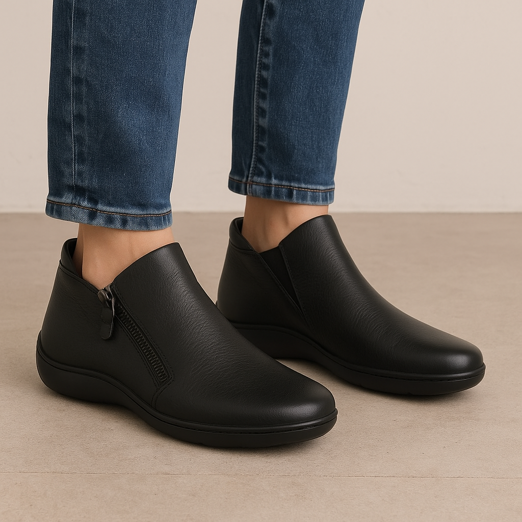 ZIERA WRAYE BLACK - Women Boots - Collective Shoes 