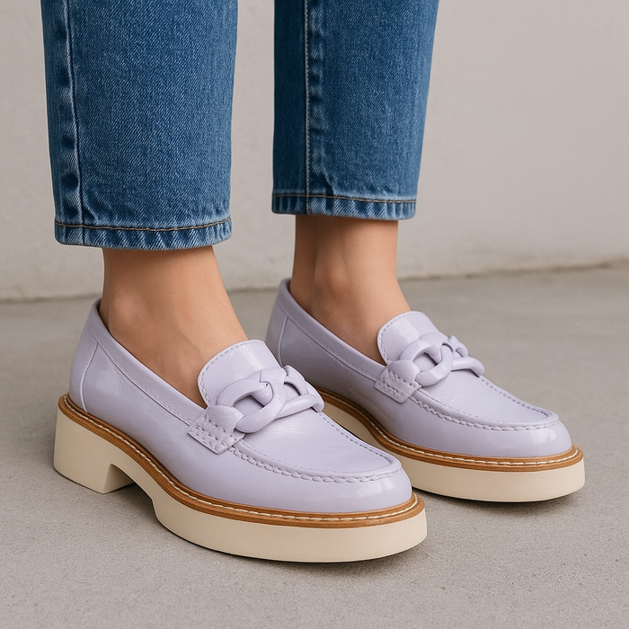BRESLEY ALTON SMOKEY PATENT - Women Loafers - Collective Shoes 
