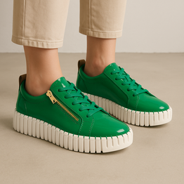 DJANGO & JULIETTE BUMP EMERALD PATENT