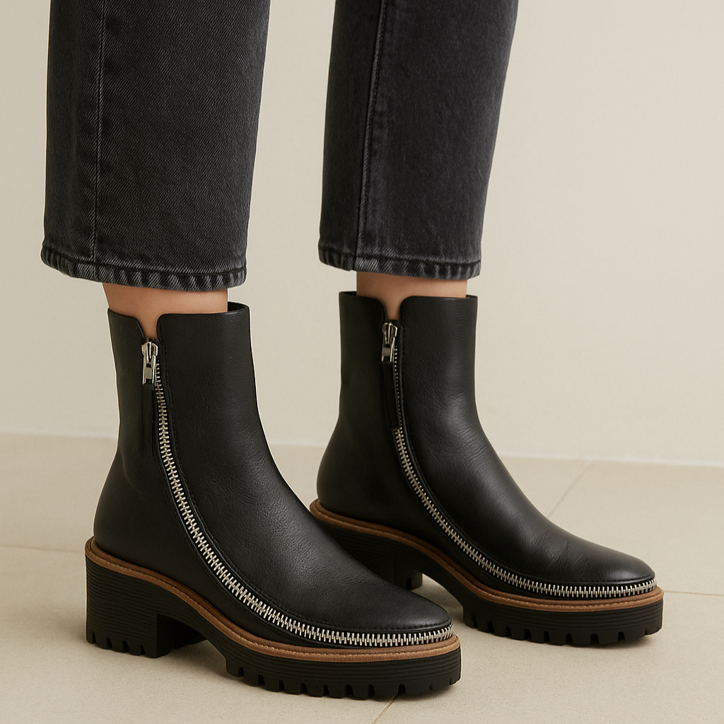 DJANGO & JULIETTE WILIE BLACK - Women Boots - Collective Shoes 