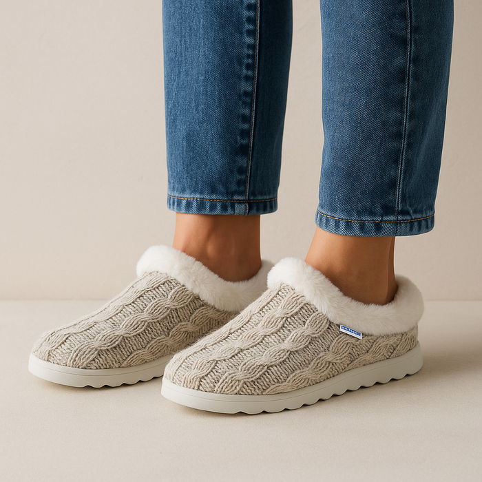 FLY FLOT B3264 UZ BEIGE - Women slippers - Collective Shoes 