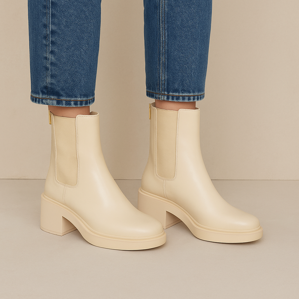 DJANGO & JULIETTE AMBRUS ALMOND - Women Boots - Collective Shoes 