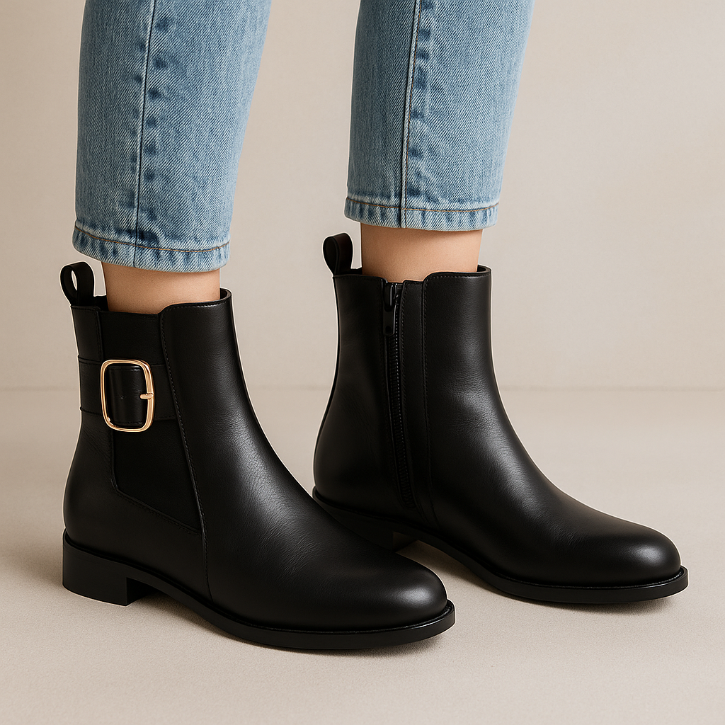 LE SANSA MISTER BLACK - Women Boots - Collective Shoes 