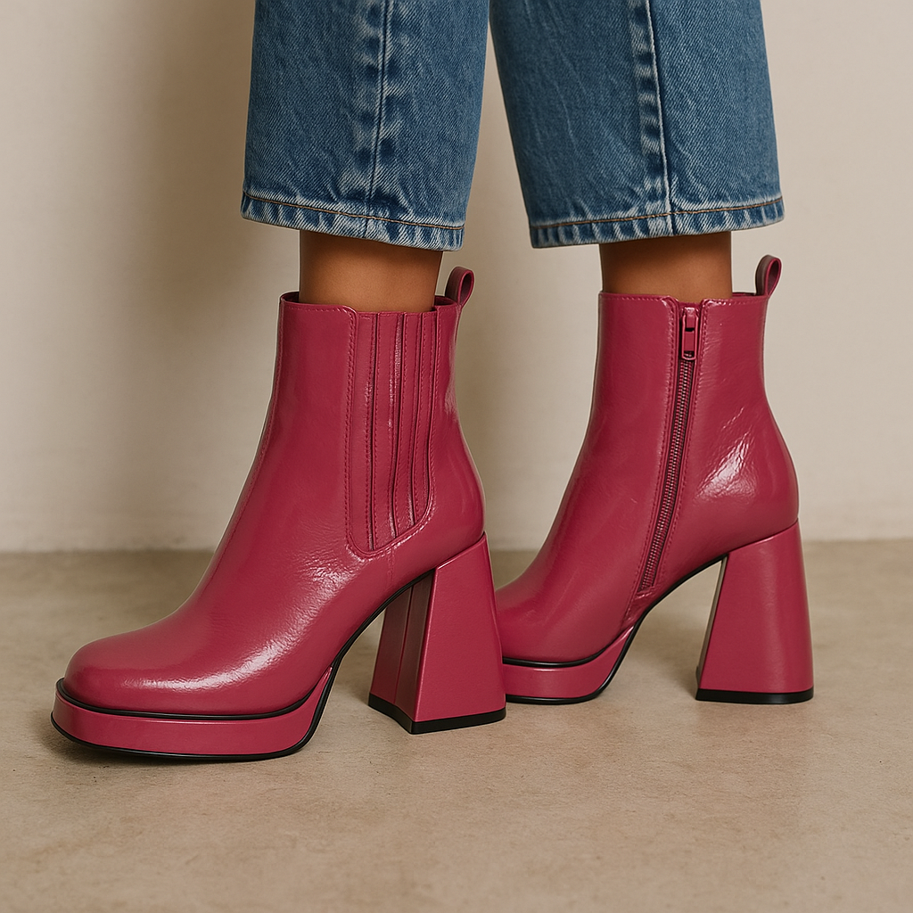 TAMARA LONDON BLAIN FUCHSIA - Women Boots - Collective Shoes 