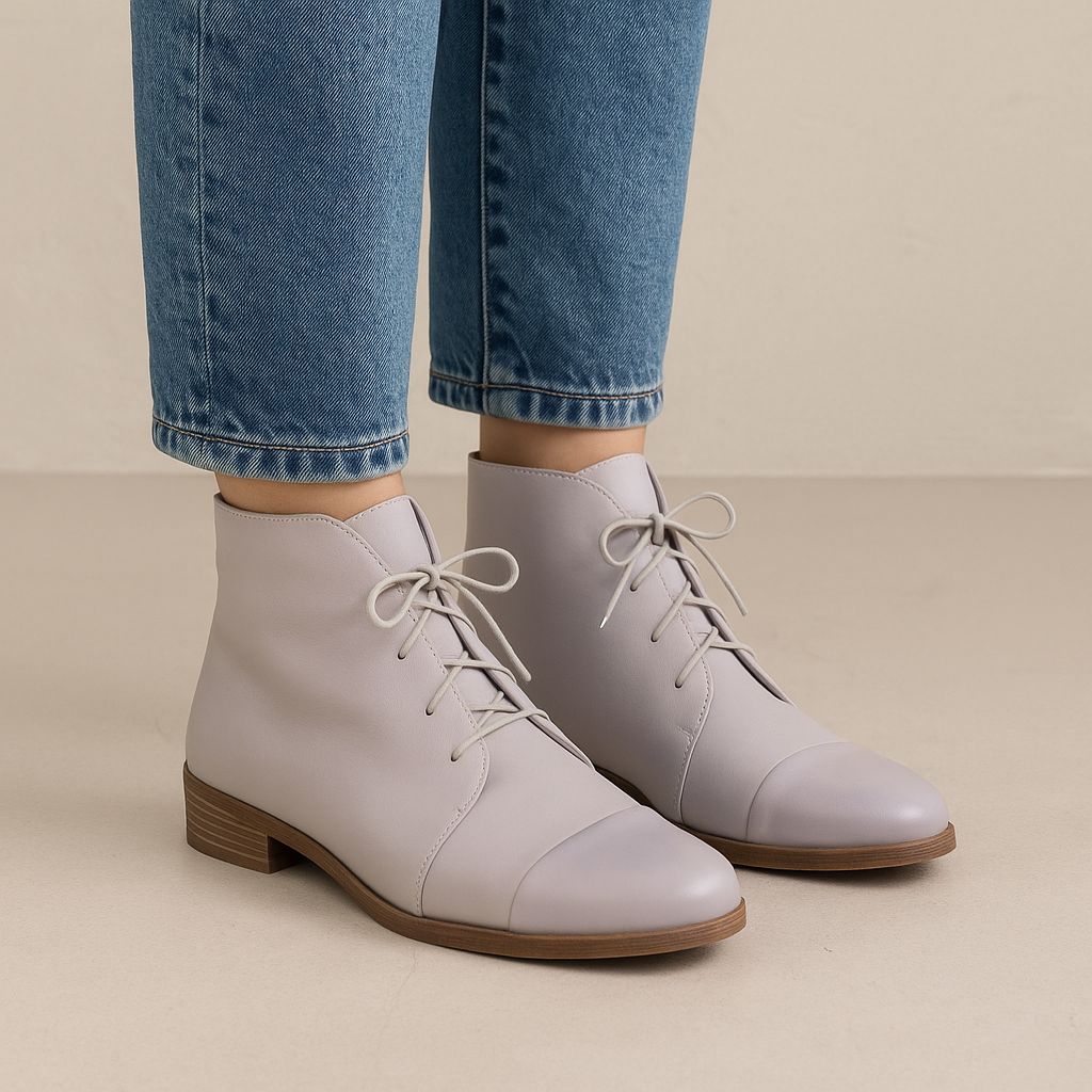 DJANGO & JULIETTE KINGFISH SMOKE PATENT - Women Boots - Collective Shoes 