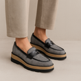Load image into Gallery viewer, BRESLEY PAELLA BLACK MIX - Women Loafers - Collective Shoes 
