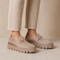 DJANGO & JULIETTE RHODES TAUPE SUEDE