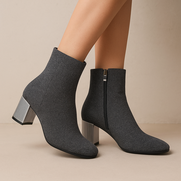 Laguna Quays SEZ GUNMETAL - Women Boots - Collective Shoes 