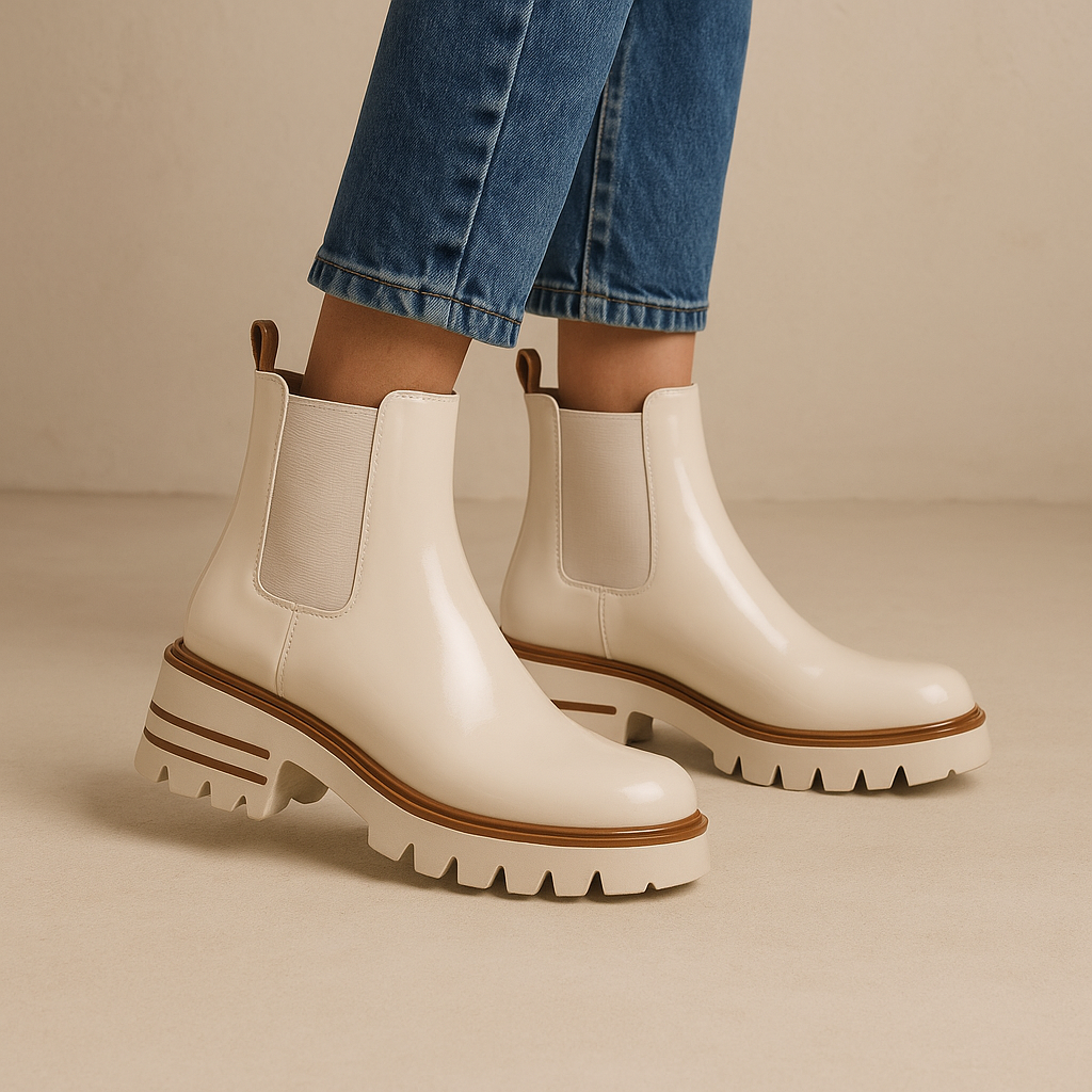 DJANGO & JULIETTE BREDA VANILLA - Women boots - Collective Shoes 