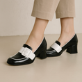 Load image into Gallery viewer, BRESLEY ALLYOOP BLACK CRUSH - Women Loafers - Collective Shoes 
