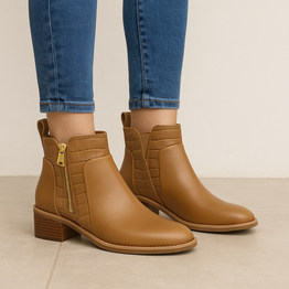 HUSH PUPPIES AIRES TAN - Women Boots - Collective Shoes 