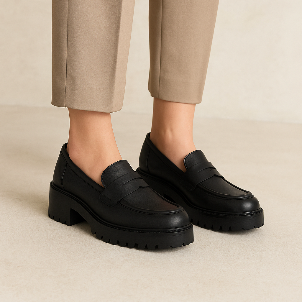 LE SANSA ZOEY BLACK - Women Loafers - Collective Shoes 