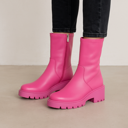 DJANGO & JULIETTE URINA FUCHSIA - Women Boots - Collective Shoes 