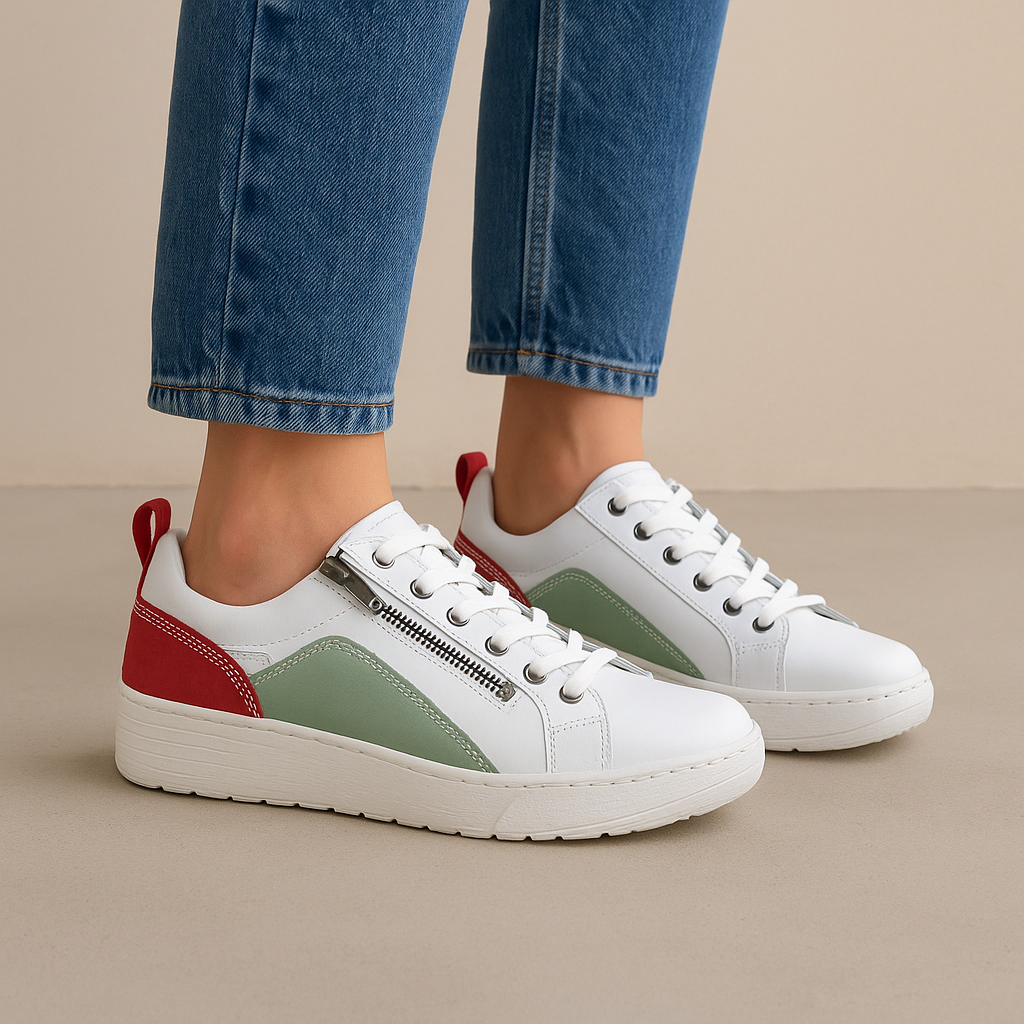 CABELLO EG22 WHITE MINT - Women sneakers - Collective Shoes 