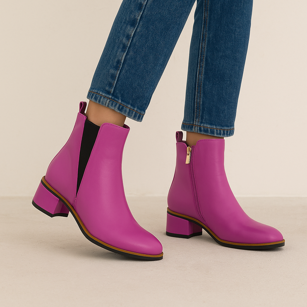 LE SANSA RING HOT PINK - Women Boots - Collective Shoes 