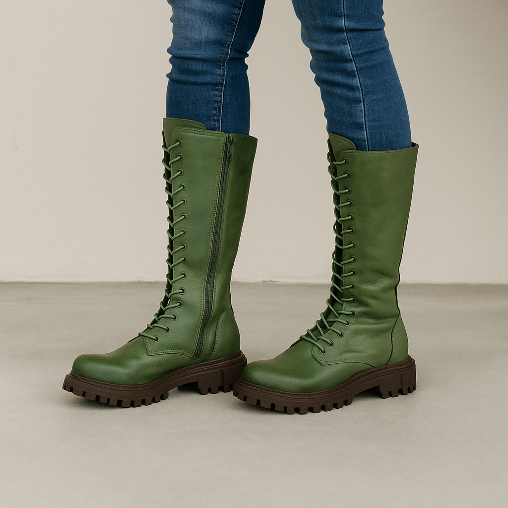 CABELLO EG161 KHAKI - Women Boots - Collective Shoes 