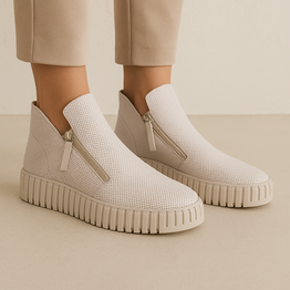 DJANGO & JULIETTE BADOL ALMOND - Women Boots - Collective Shoes 