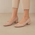 Load image into Gallery viewer, LE SANSA ELISKA NUDE PATENT - Women Heels - Collective Shoes 
