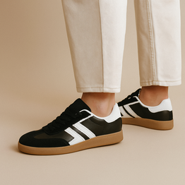 LE SANSA JASPER BLACK - Women Sneakers - Collective Shoes 