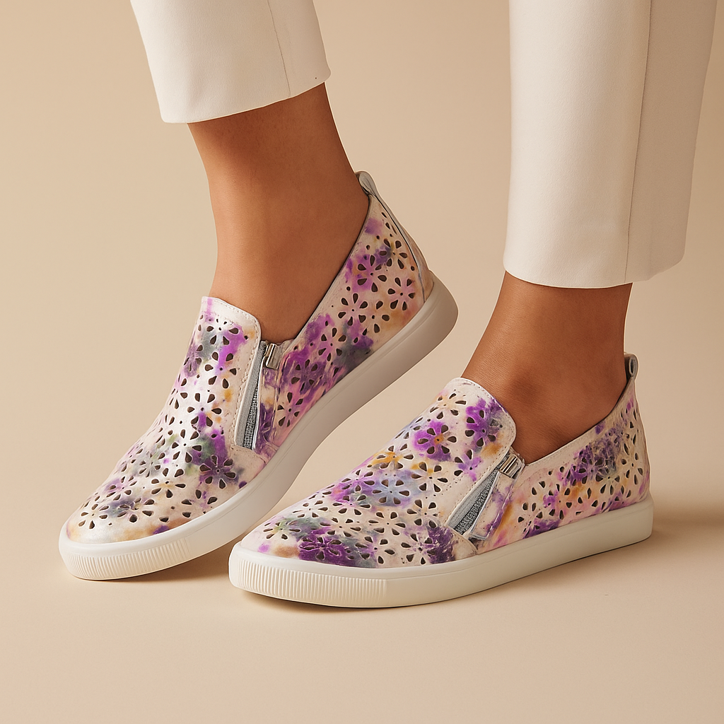 ZIERA DIXON PANSY FLORAL - Women Shoes - Collective Shoes 