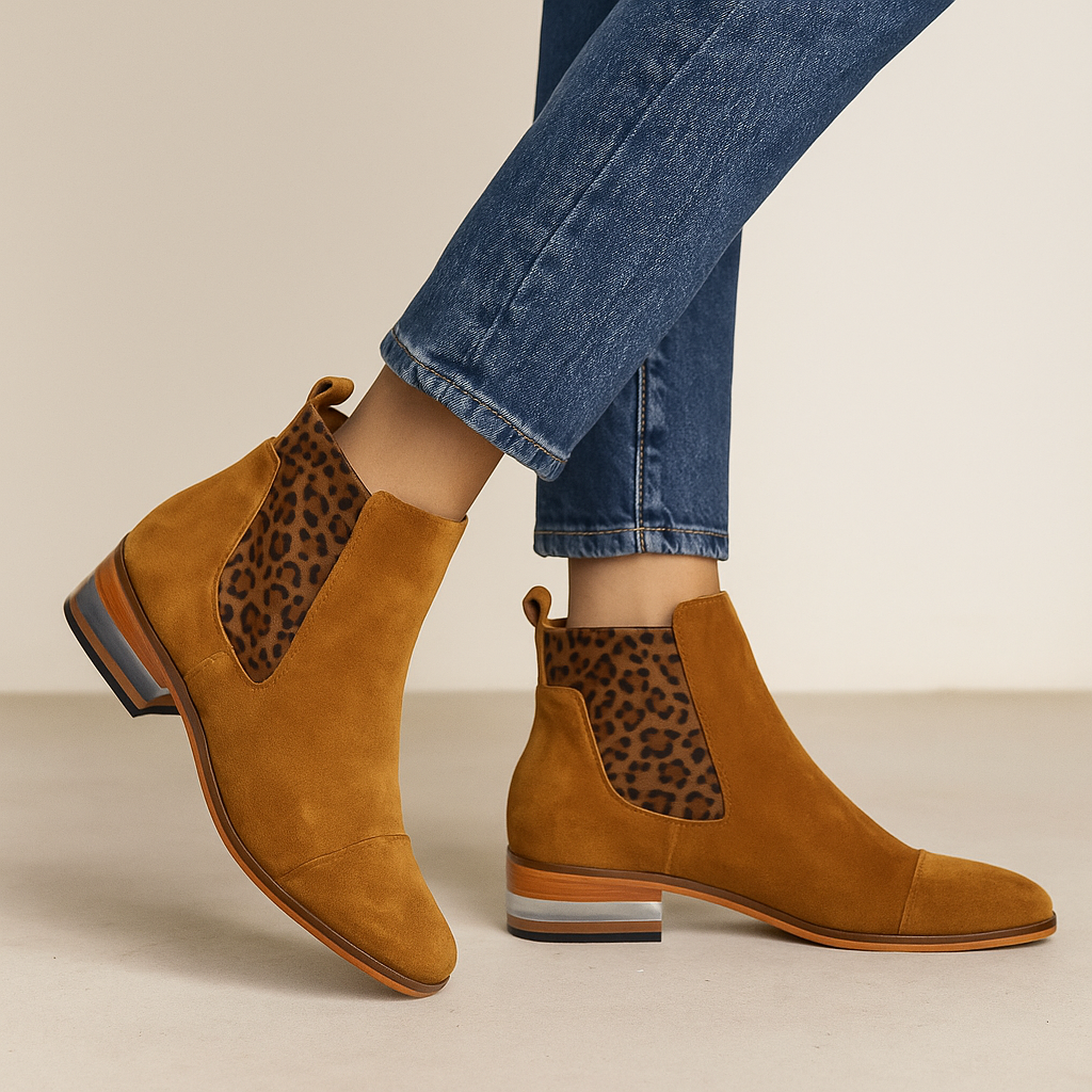 DJANGO & JULIETTE FORD DARK TAN LEOPARD