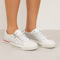 Load image into Gallery viewer, ZIERA AYLEEN WHITE - Women Sneakers - Collective Shoes 
