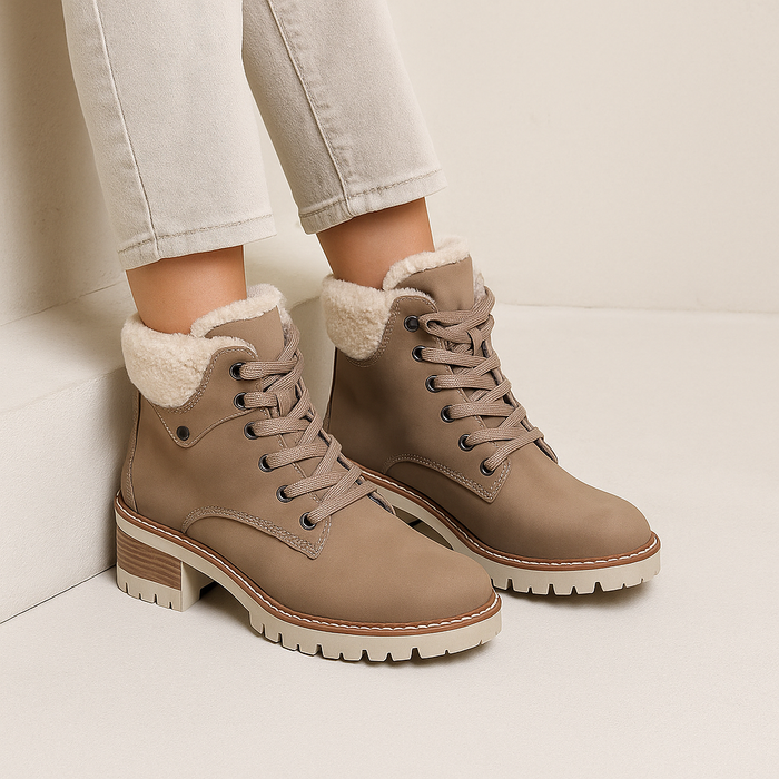 CC RESORTS GOAT TAUPE - Women Boots - Collective Shoes 