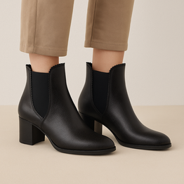 DJANGO & JULIETTE SADORE BLACK CUT - Women boots - Collective Shoes 