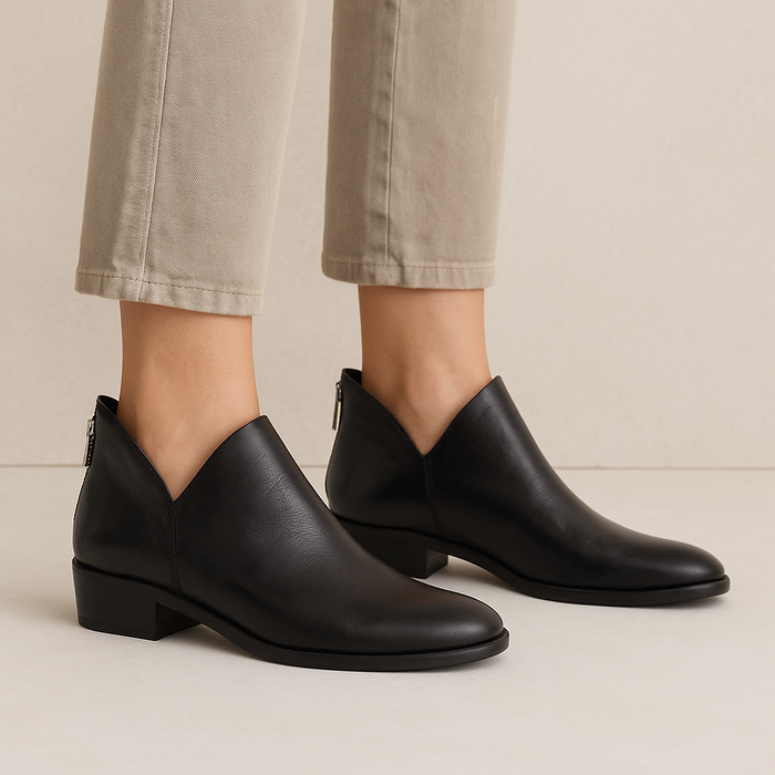 DJANGO & JULIETTE IRIS BLACK - Women Boots - Collective Shoes 