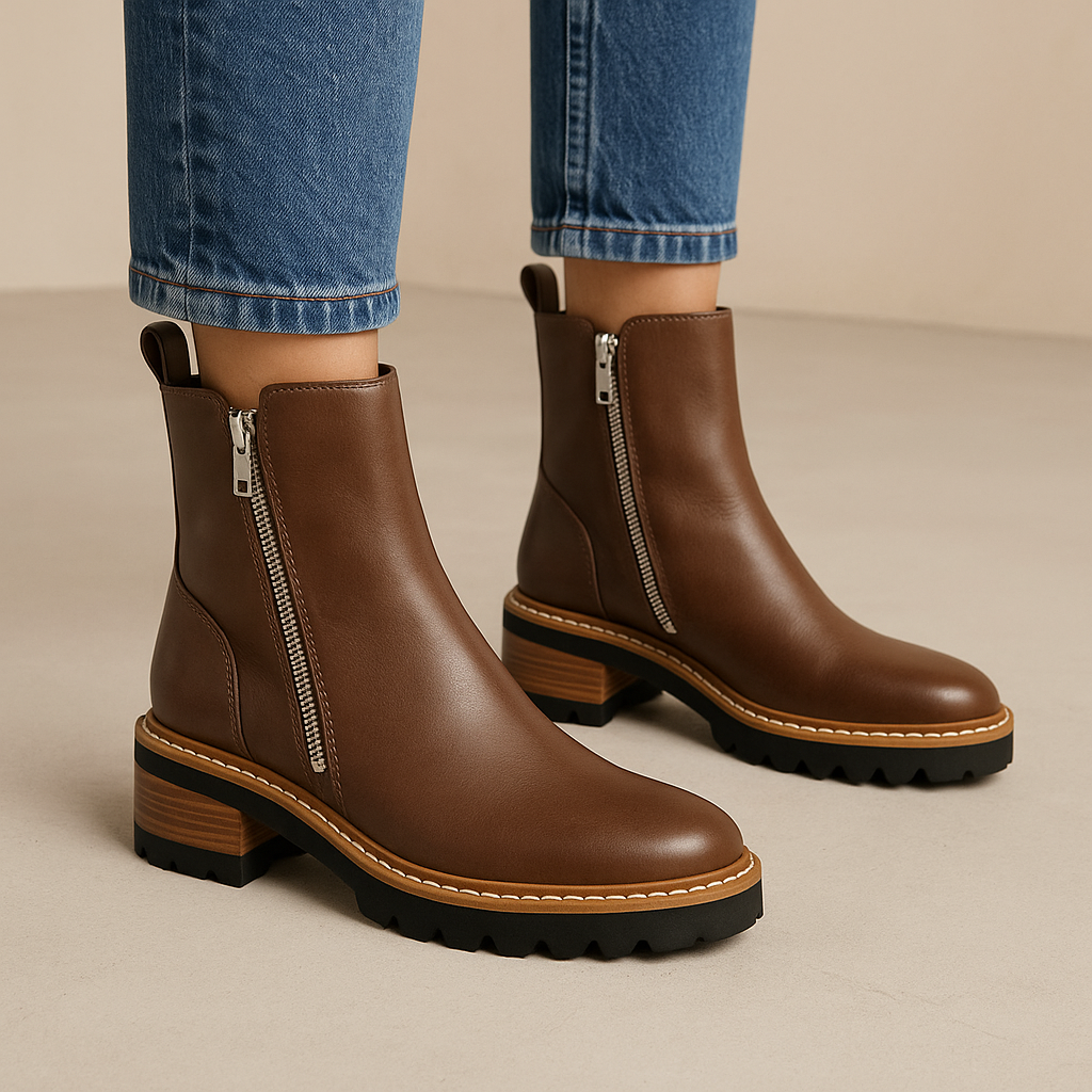 EOS LINDIRA NOCCIOLA - Women Boots - Collective Shoes 